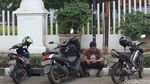 Para Sopir di Stasiun Gambir Alami Penurunan Penghasilan