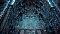 Masjid Sukarno yang berada di Saint Petersburg, Rusia. Masjid yang dikenal dengan sebutan Blue Mosque itu juga membuat turis dari negara lain kepincut. Istimewa.