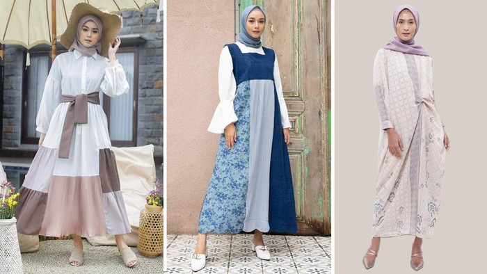 lipsus baju lebaran Rekomendasi dress lebaran dari ria miranda