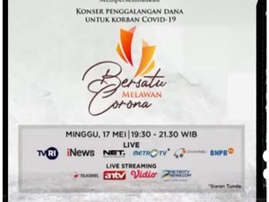 Konser Virtual Bimbo, MPR Ajak Warga Gotong Royong Perangi Corona