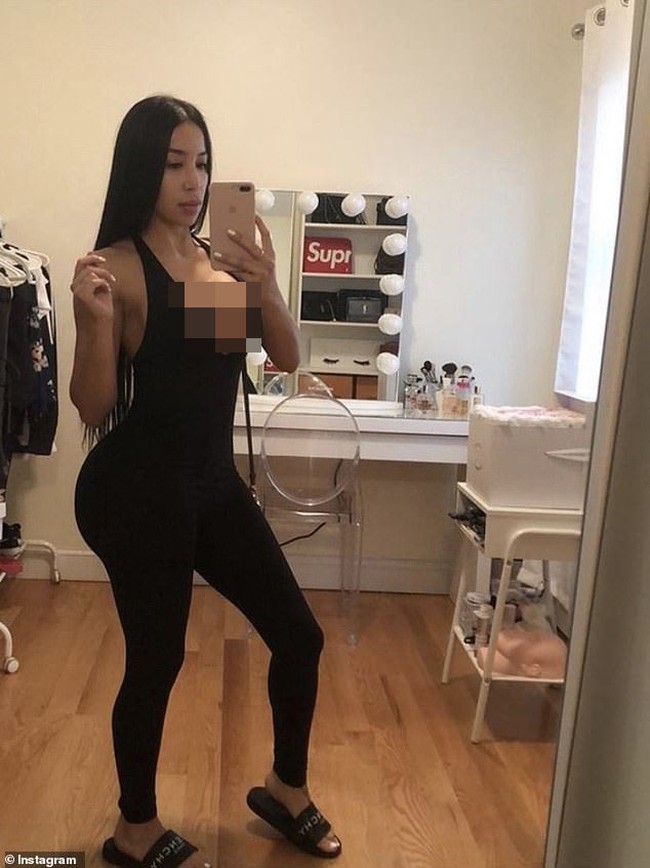 Klaim Kimberly lantas dibantah oleh kuasa hukum keluarga Kardashian. Hasil tes DNA menunjukkan Tristan bukan ayah dari anak Kimberly. Namun, model yang kerap disebut Kim Kardashian itu tetap ngotot bahwa Tristan adalah ayah anaknya.  (Foto: Instagram/@kimcakery305)