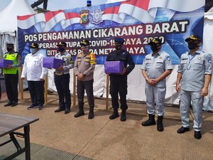 Pandemi COVID-19, Jasa Raharja Bantu Ratusan Paket Sembako hingga APD
