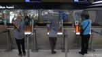 Stasiun Pasar Senen di Hari Pertama Larangan Mudik Lebaran
