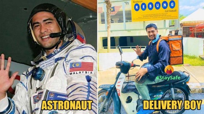 Astronot dan Pilot Banting Stir Jadi Kurir Pengantar Makanan karena COVID-19