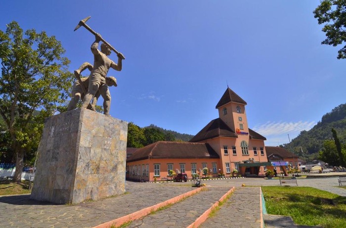 Tambang Kuno Batubara Ombilin Sawahlunto, Sumatera Barat.