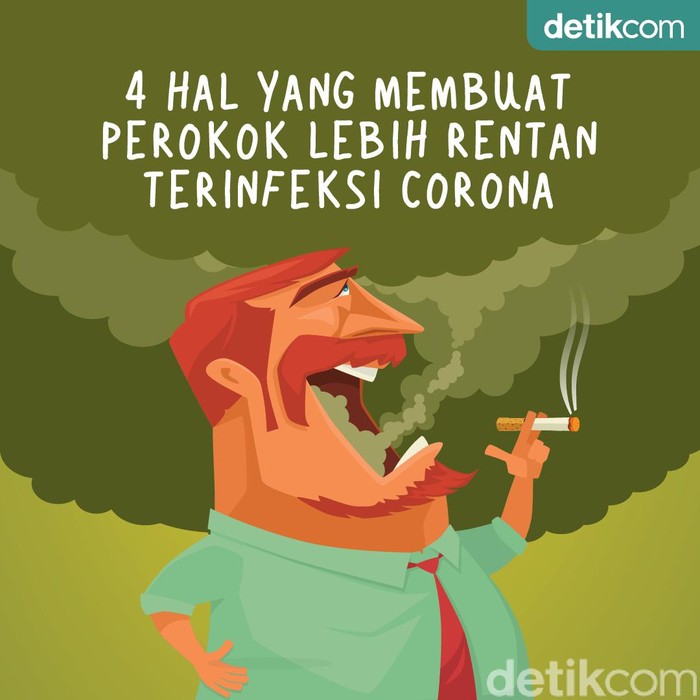 4 Hal yang Membuat Perokok Lebih Rentan Kena Corona