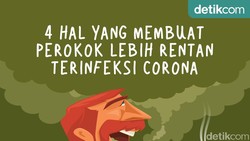Perhimpunan Dokter Paru Indonesia (PDPI) mengingatkan bahwa rokok meningkatkan risiko perburukan virus Corona COVID-19. Ada empat alasan yang mendasarinya.