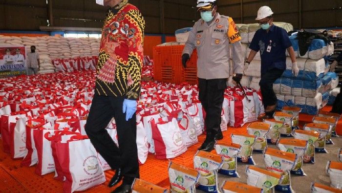 Pemkot Jayapura terima paket bansos sembako dari pemeritah pusat