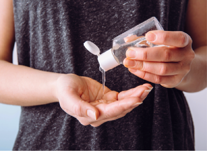 hand sanitizer