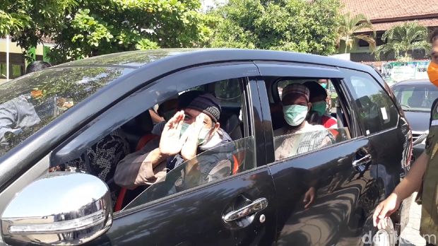 Tujuh warga Brebes klaster Gowa sembuh dari Corona, Sabtu (16/5/2020).