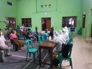 Pedagang Pasar Suami Istri Reaktif Corona, Warga Desa di Pangandaran Rapid Test
