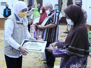 Provinsi Jatim Telah Salurkan BLT-DD Senilai Rp 66,96 Miliar di 1.339 Desa