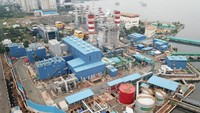Pembangkit Listrik Tenaga Gas dan Uap (PLTGU) Muara Karang 400 - 500 MW yang dibangun WIKA Foto: Dok. PT Wijaya Karya (Persero) Tbk
