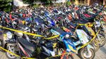 Ratusan Motor Ini Hasil Razia Balap Liar di Sidoarjo