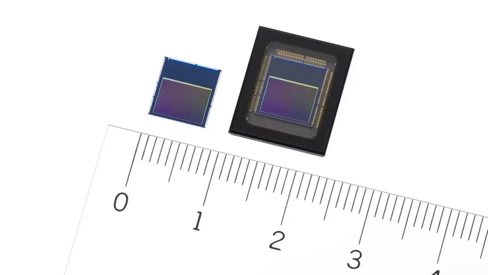 Sensor Sony dengan AI, IMX500 (kiri) dan IMX501 (kanan)