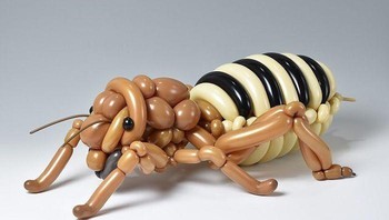 Dalam karyanya, Pria berusia 31 tahun ini benar-benar menggunakan balon tanpa alat lain seperti spidol ataupun tempelan stiker. (Foto: Instagram/Masayoshi Matsumoto)