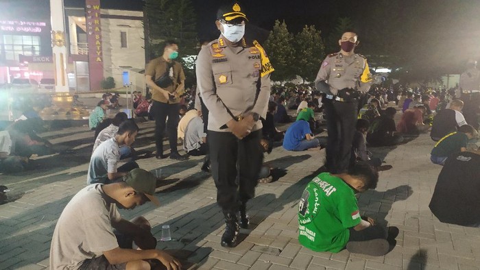 Ratusan Pemuda di Sidoarjo Terjaring Balap Liar Saat PSBB