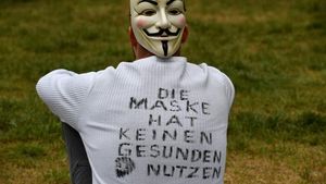 Pendukung Teori Konspirasi Corona dan Anti Lockdown Demo di Jerman