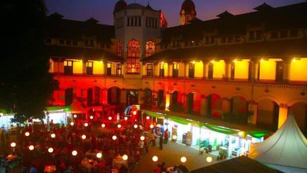 Virtual night tour Lawang Sewu