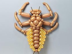 Dari Balon Seniman Ini Ciptakan Karya Super Keren