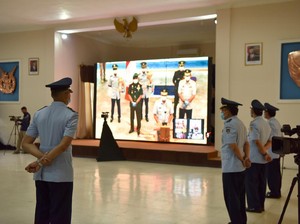 KSAU Lantik 45 Penerbang TNI via Teleconference