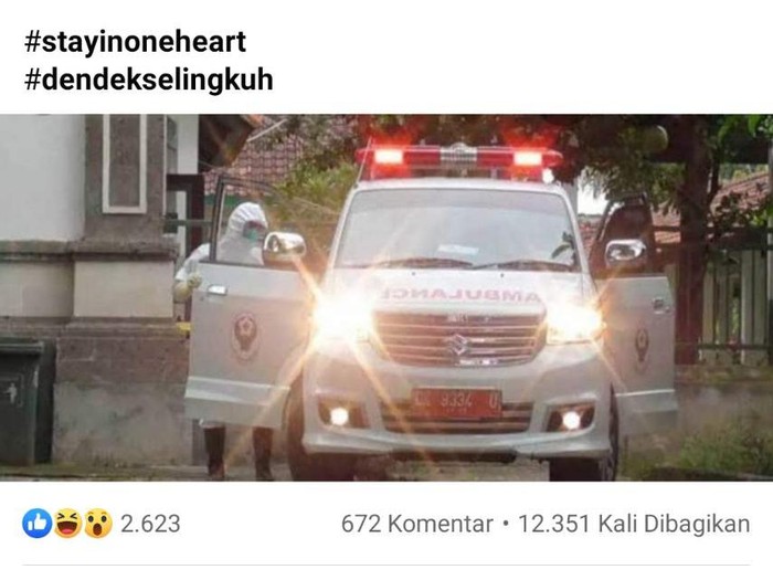 Viral gadis cantik positif Corona berujung 4 keluarga diisolasi karena pacar punya 2 kekasih simpanan (Screenshot)