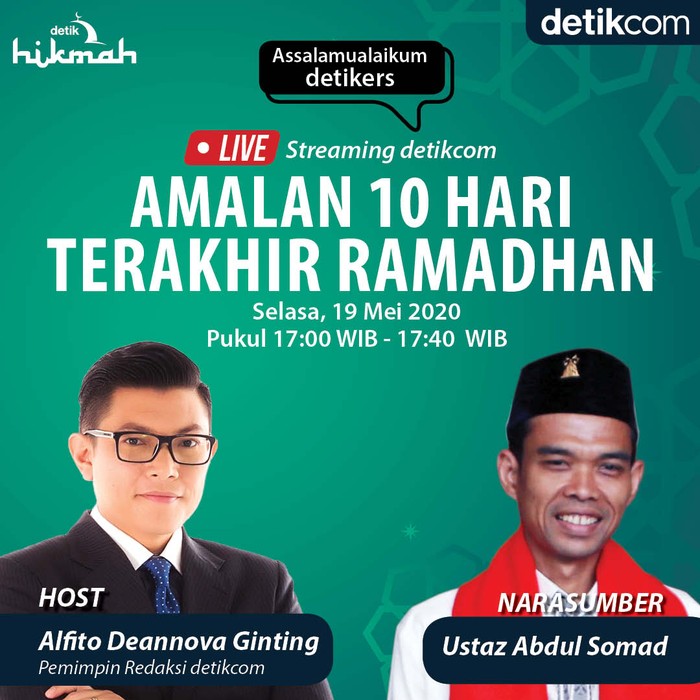 Banner Asslamualaikum detikcom