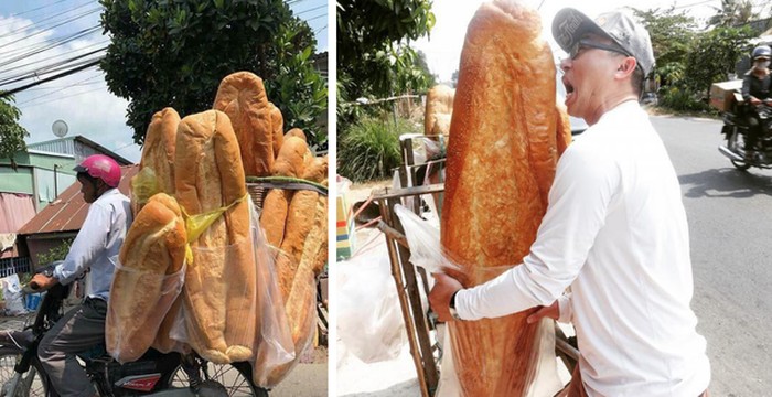 Roti Raksasa Vietnam