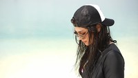 Jihane mengaku, dirinya sangat menyukai traveling. Tapi kadang terkendala oleh izin dari orang tuanya (Jihane Almira/Instagram)
