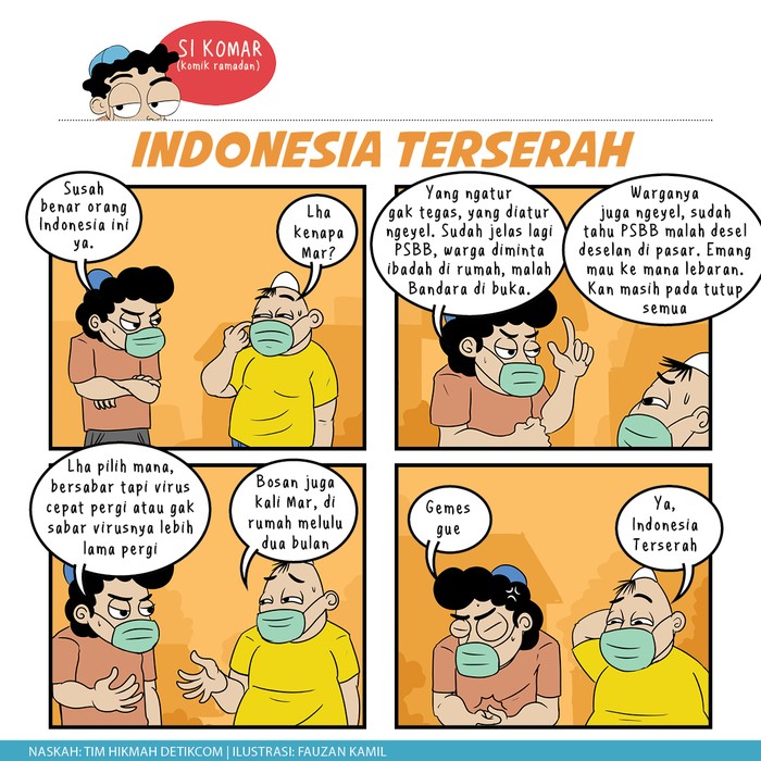 Komik Ramadhan, Indonesia Terserah Komik Ramadhan, Indonesia Terserah
