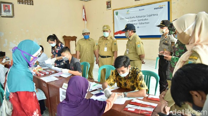 Suasana di Balai Desa Grenggeng, Kecamatan Karanganyar, Kebumen, Senin (18/5/2020).