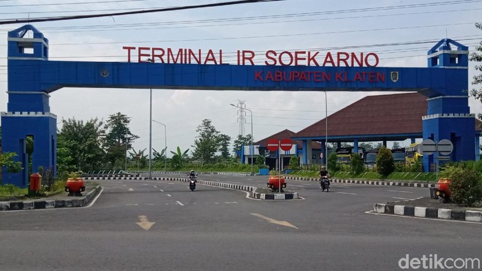Terminal Ir Soekarno, Klaten, Senin (18/5/2020).