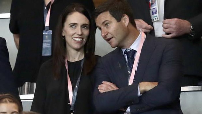 PM Selandia Baru Jacinda Ardern dan suaminya, Clarke Gayford (AP Photo)