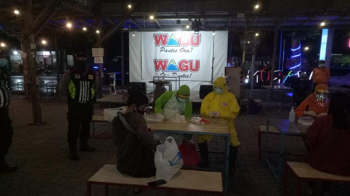 Satgas COVID 19 Kota Kediri Temukan 4 Orang Reaktif di Swalayan Dan Warung Makan
