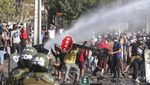 Demo Tuntut Bantuan Makanan Berakhir Bentrok di Chile
