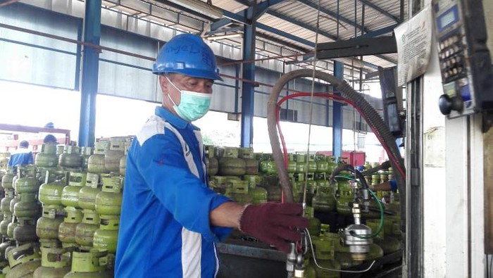 Pasokan LPG di Banyumas