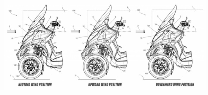 Piaggio MP3 bakal punya Sayap