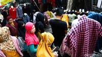 Begini suasana terkini Pasar Tanah Abang, Jakarta, Selasa (19/5/2020).