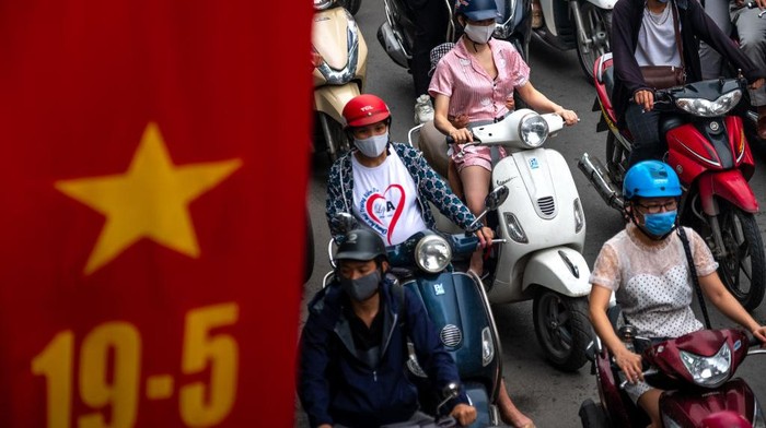 Lockdown Usai, Warga Hanoi Tumpah Ruah Lockdown Usai, Warga Hanoi Tumpah Ruah