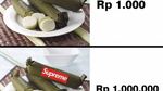 Meme Makanan Serba Supreme, Ada Lontong hingga Bakso Jutaan Rupiah