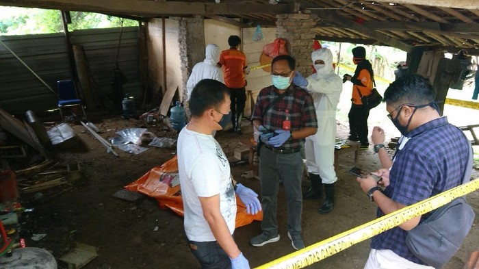 Pria di Cilegon ditemukan tewas bersimbah darah.