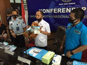 Kurir Ini Sembunyikan Sabu di Boneka Beruang dan Akali PSBB di Jakarta