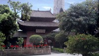 Masjid Huaisheng berada di kawasan Guangzhou, China. Masjid ini memiliki nilai histori yang cukup tinggi. Pasalnya masjid ini menjadi saksi awal mula penyebaran Islam di Negeri Tirai Bambu. Istimewa/guangzhou.gov.cn via Pinterest.  