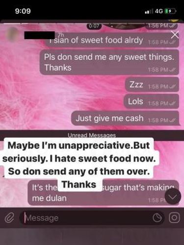 Screenshot chat viral