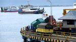 Arus Mudik di Pelabuhan Ketapang H-5 Lebaran