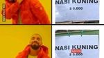 Meme Makanan Serba Supreme, Ada Lontong hingga Bakso Jutaan Rupiah