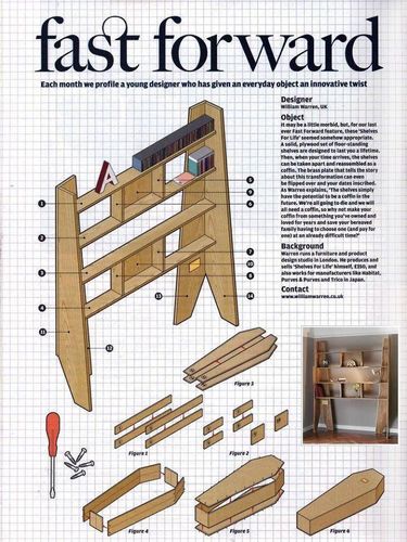 Rak buku multifungsi