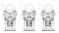 Dikatakan fitur terbaru Piaggio MP3 ini baru akan bekerja dengan sempurna saat berada di atas kecepatan 50 km/jam atau 30 mph. Foto: Pool (visordown)
