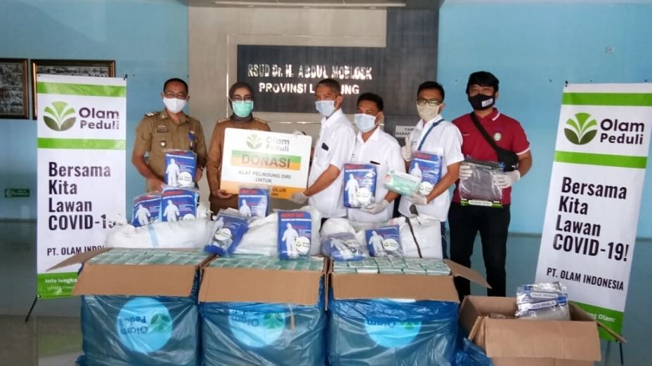 Bantuan sosial Olam Indonesia