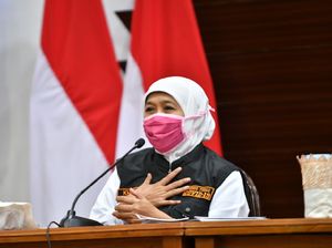 Khofifah: Orang Positif Corona Tanpa Gejala di Jatim Terus Naik